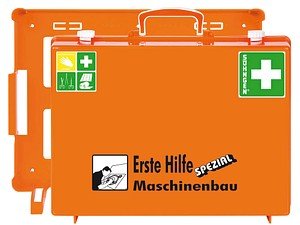 SÖHNGEN Erste-Hilfe-Koffer SPEZIAL MT-CD Maschinenbau DIN 13157 + Erweiterung orange