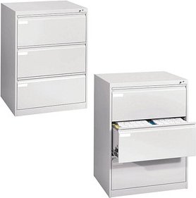 CP C 2000 Acurado Hängeregistraturschrank lichtgrau 3 Schubladen 78,7 x 59,0 x 104,5 cm