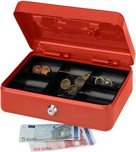 MAUL Geldkassette 5611325 Größe 3 rot