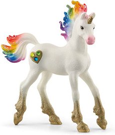 Thumbnail - Schleich® Bayala 70727 Regenbogeneinhorn, Fohlen Spielfigur