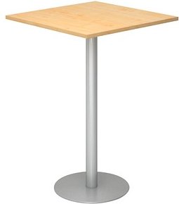 HAMMERBACHER Stehtisch ahorn 80,0 x 80,0 x 111,6 cm