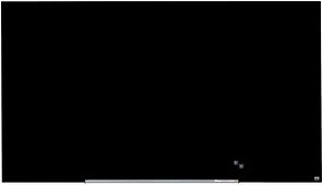 nobo Glas-Magnettafel Impression Pro Widescreen 190,0 x 100,0 cm schwarz