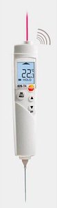 testo 826-T4 Infrarot- und Kerntemperatur-Lebensmittelthermometer weiß