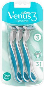 3 Gillette Sensitive Venus 3 Rasierer