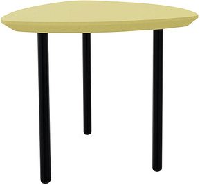 fm TRESTA Beistelltisch ginstergelb 55,0 x 51,0 x 46,0 cm