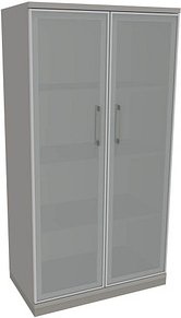 fm Aktenschrank Oldenburg, 4260429767762 lichtgrau 3 Fachböden 80,0 x 44,2 x 151,7 cm