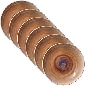 HEART & SOUL Teller Perfect Match Oyster braun Ø 28,0 cm, 6 St.