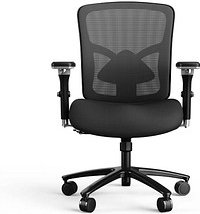 FlexiSpot Bürostuhl C3B Stoff schwarz, Gestell schwarz