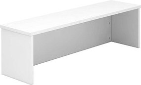 HAMMERBACHER Thekenaufsatz gerade, weiß 115,0 x 32,0 x 35,0 cm