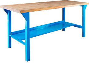 ADB Werkbank PROFI 1500 lichtblau 150,0 x 75,0 x 85,0 cm
