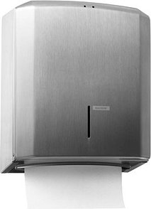 Thumbnail - KATRIN Papierhandtuchspender 988366 silber Edelstahl, 1 St.