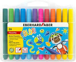 EBERHARD FABER Colori Filzstifte farbsortiert, 24 St.