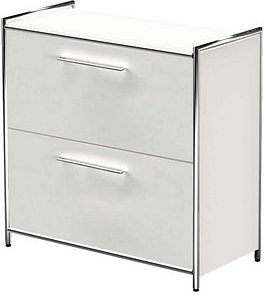 Kerkmann Sideboard Lago, 13799610 weiß 80,0 x 38,0 x 78,0 cm, 1 St.