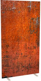 PAPERFLOW Trennwand easyScreen 61761, Rost bunt 94,0 x 173,2 cm, 1 St.