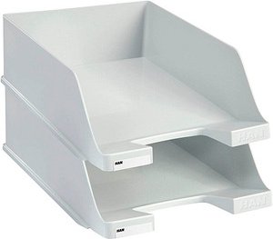 HAN Briefablagen XXL lichtgrau DIN A4, 2 St.