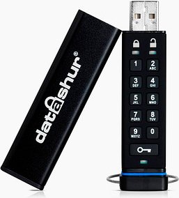iStorage USB-Stick datAshur® schwarz 8 GB