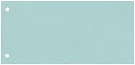 dots Trennstreifen blau, 190 g/qm Karton, 100 St.