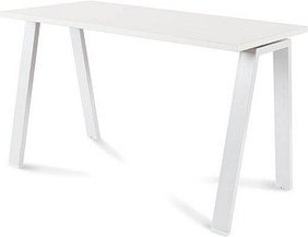 rocada BLANCA Schreibtisch weiß rechteckig, 4-Fuß-Gestell weiß 120,0 x 60,0 cm