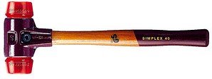 HALDER SIMPLEX Schonhammer Ø 40 mm Kopf: Plastik