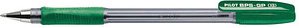 PILOT Kugelschreiber BPS-GP-XB transparent, Schreibfarbe: grün, 1 St.