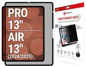 DISPLEX® Privacy Safe wiederablösbare 2-Wege Display-Blickschutzfolie für Apple