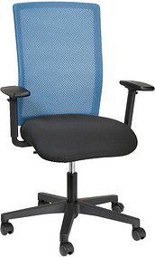 Topstar Bürostuhl Free Point, PA10TW1MP0CQ8 Stoff blau, Gestell schwarz