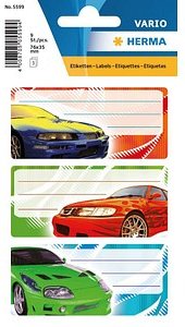 HERMA Schuletiketten 5599 Tuning, 9 Etiketten