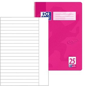 OXFORD Schulheft Touch Lineatur 25 liniert DIN A4 Außenrand, 16 Blatt, 1 St.