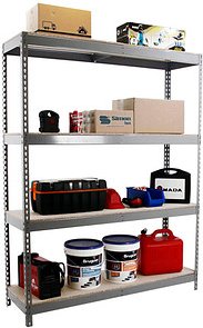 Simonrack Schwerlastregal SIMONFORTE CHIPBOARD 8435104975787 grau 240,0 x 60,0 x 200,0 cm