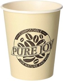50 PAPSTAR Einweg-Kaffeebecher PURE JOY 0,2 l