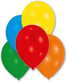 amscan® Luftballons bunt, 10 St.