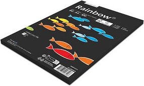 Rainbow Kopierpapier schwarz DIN A4 80 g/qm 100 Blatt