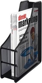 Zeller Stehsammler Meshline 17730 anthrazit Metall, DIN A4