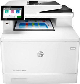 HP Color LaserJet Enterprise M480f 4 in 1 Farblaser-Multifunktionsdrucker weiß