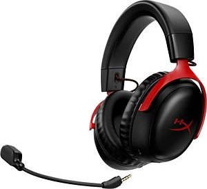 HyperX™ Cloud III Gaming-Headset schwarz, rot
