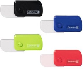 BRUNNEN Radiergummi Klick farbsortiert, 1 St.