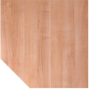 HAMMERBACHER Verbindungsplatte VXBT12 nussbaum, grafit Trapezform 120,0 x 120,0 x 2,5 cm