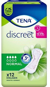 TENA Slipeinlagen discreet NORMAL für Slip, 12 St.