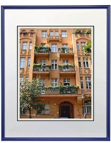 hama Bilderrahmen Sevilla blau 21,0 x 29,7 cm, 1 St.