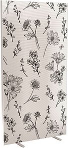 PAPERFLOW Trennwand easyScreen Garden Factory, 60277 bunt 94,0 x 173,4 cm, 1 St.