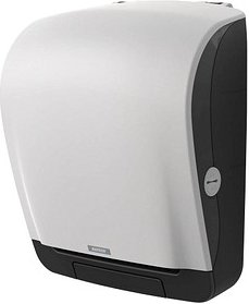 KATRIN Papierhandtuchspender System 90045 weiß Kunststoff