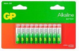 20 GP Batterien Long Lasting Power Mignon AAA 1,5 V