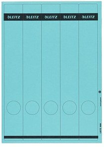 Thumbnail - AKTION: 125 LEITZ Ordneretiketten 1688-35 blau mit Prämie nach Registrierung