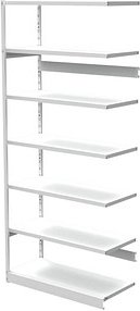 Kerkmann Anbauregal Progress 50945411 lichtgrau 96,0 x 40,0 x 225,0 cm