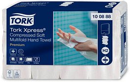 TORK Papierhandtücher 100888 Xpress® H2 Premium Interfold-Falzung 2-lagig 2.040 Tücher
