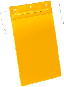 Thumbnail - DURABLE Drahtbügeltaschen gelb A4, 50 St.