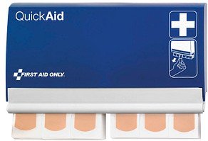 FIRST AID ONLY® Pflasterspender QuickAid P-44002 00 blau Kunststoff