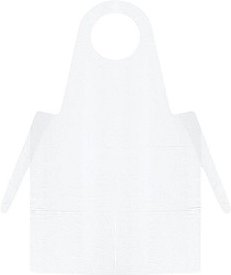 Meditrade® unisex Überwurfschürze weiß Einheitsgröße 50 St.