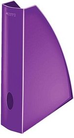 AKTION: LEITZ Stehsammler WOW 52771062 violett Kunststoff, DIN A4 mit Prämie nach Registrierung