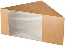 PAPSTAR Einweg-Sandwichboxen 12,3 x 12,3 cm, 50 St.